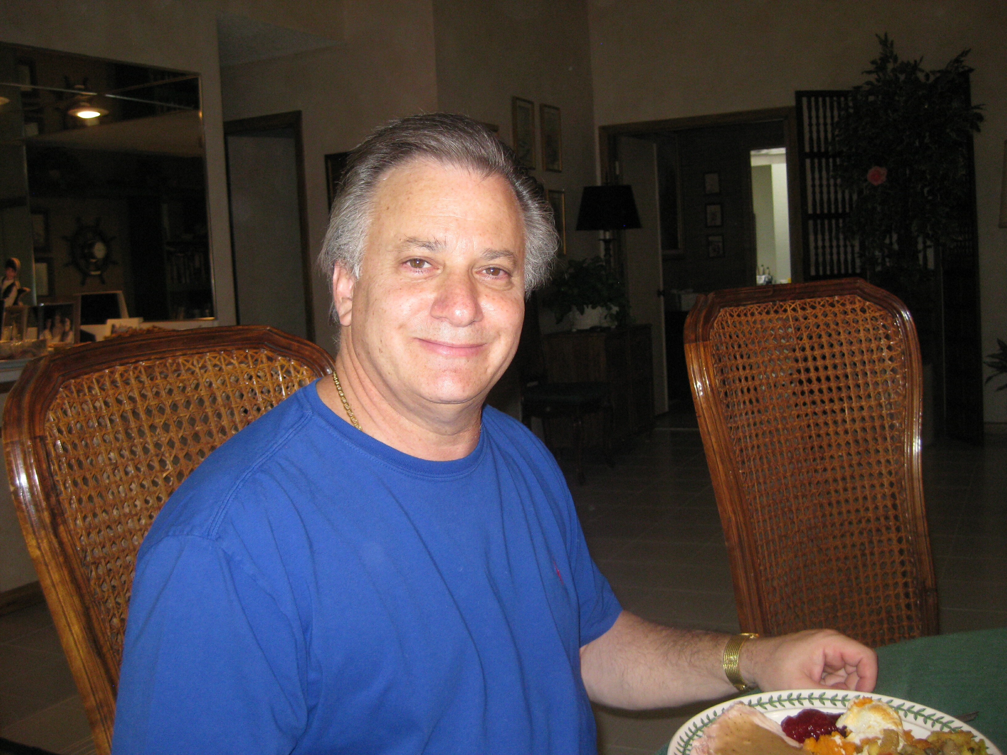 Jeff Wolfson at Thanksgiving, 2010