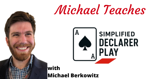 Picture of Michael Teaches Simplified Declarer Play - Week 1 - Recorded Video Bridge Lesson (Recorded)